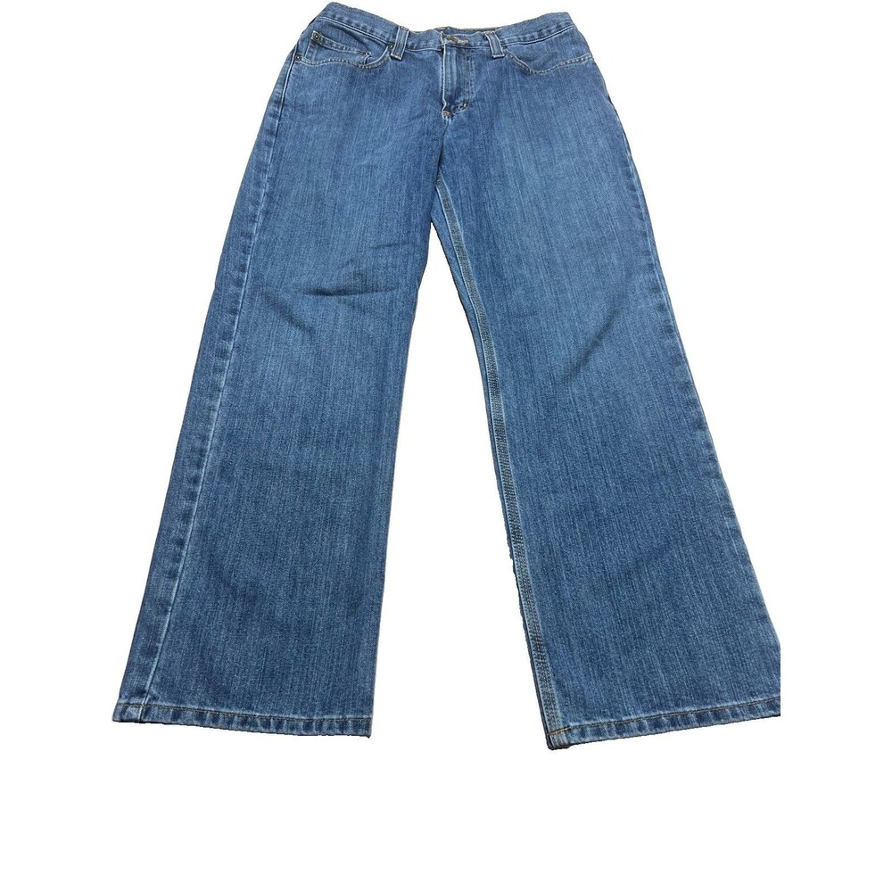 Carhartt Jeans Mens 32x30 Relaxed Fit Straight Leg Medium Wash Denim 10483